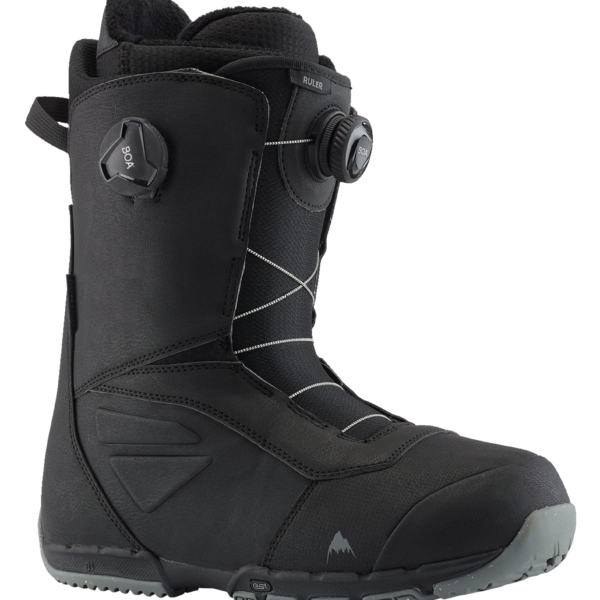 Burton – Boots de snowboard larges Ruler BOA® homme, Black, 8.0