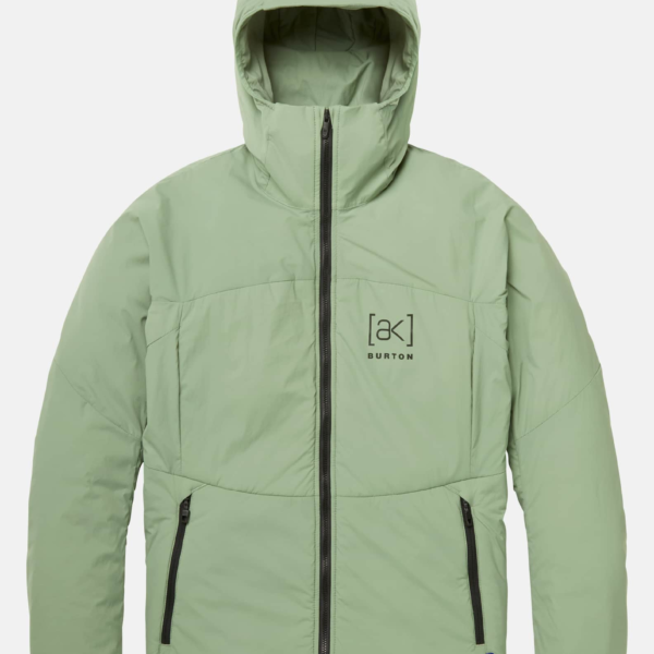 Burton – Veste isolante extensible à capuche [ak] Helium femme, Hedge Green, XS