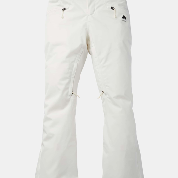 Burton - Pantalon taille haute extensible Marcy 2L femme, Stout White, XS