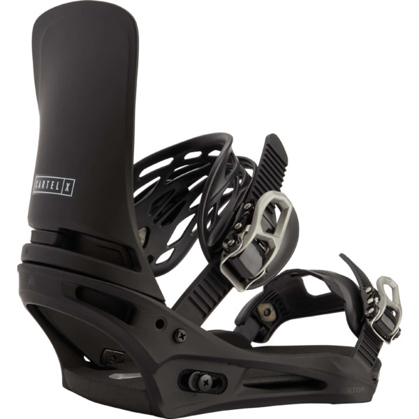 Burton - Fixations pour snowboard Cartel X Re:Flex pour homme, Black, S