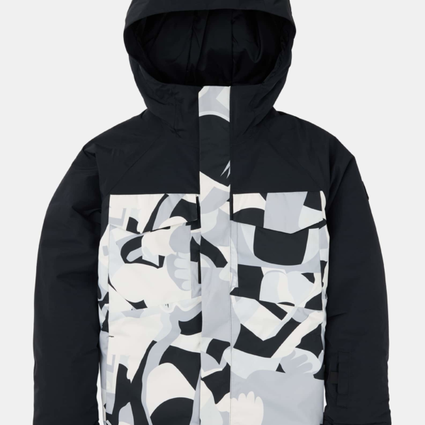 Burton - Veste Covert 2,0 2L garçon, True Black / True Black Cosmoblock, M