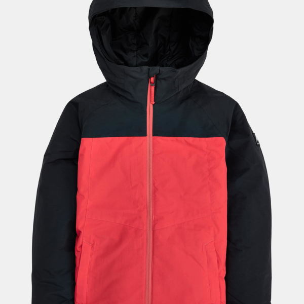 Burton - Veste Lodgepole 2L garçon, True Black / Tomato, L