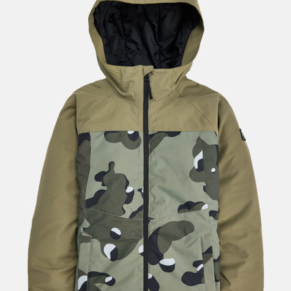 Burton - Veste Lodgepole 2L garçon, Forest Moss / Forest Moss Cookie Camo, XL