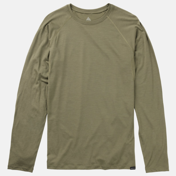 Burton - Sous-vêtement ras-du-cou en laine mérinos Phayse homme, Forest Moss, XS