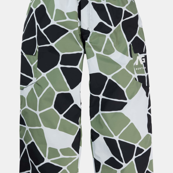 Burton – Pantalon 2 L GORE-TEX Flyrail homme, Hedge Green Giraffe, XS