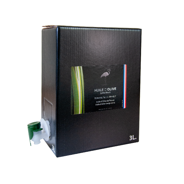 La Vernède Huile d’olives – Extra Douce – Bag in Box 3L