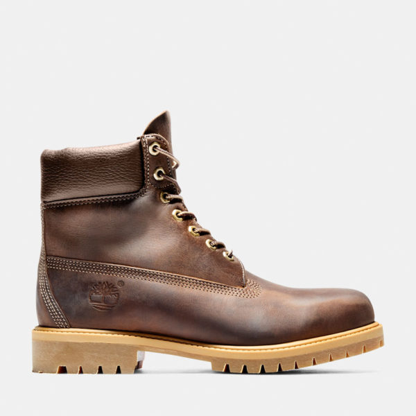 6-inch Boot Imperméable Timberland Premium Heritage Pour Homme En Marron Foncé Marron