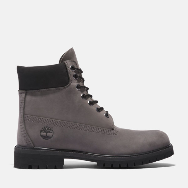 6-inch Boot Timberland Premium Pour Homme En Gris Gris, Taille 47.5