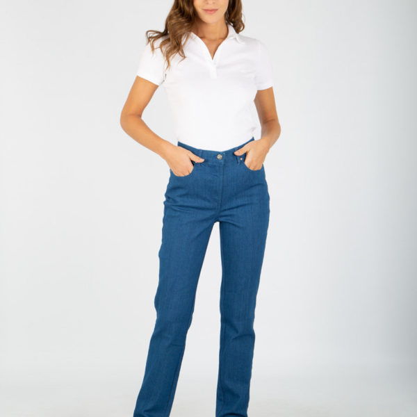 KARTING Jeans « Apache » coupe slim – extensible Femme Denim 4XL – 50