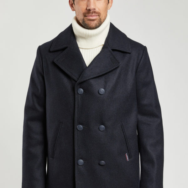 ARMOR-LUX Caban "Kermor" - drap de laine Homme Navire 6XL