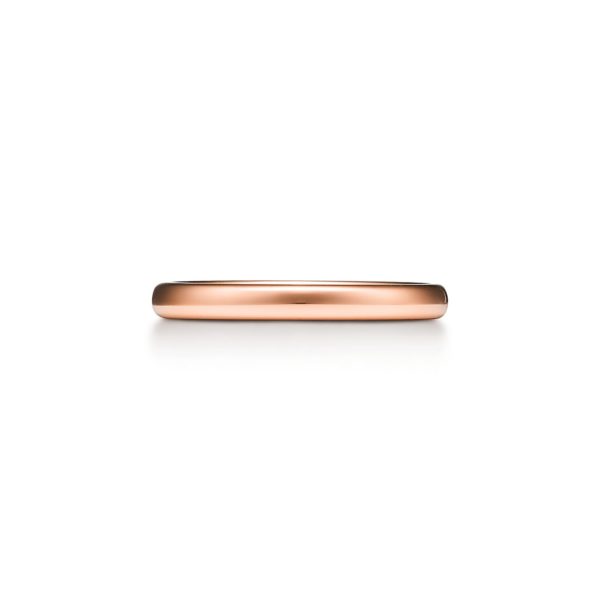 Alliance Tiffany Forever en or rose Largeur: 2,5 mm – Size 5 Tiffany & Co.