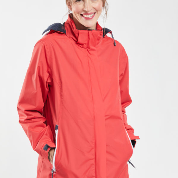 BERMUDES Parka imperméable et respirante BELITECH Femme CORAIL XXL