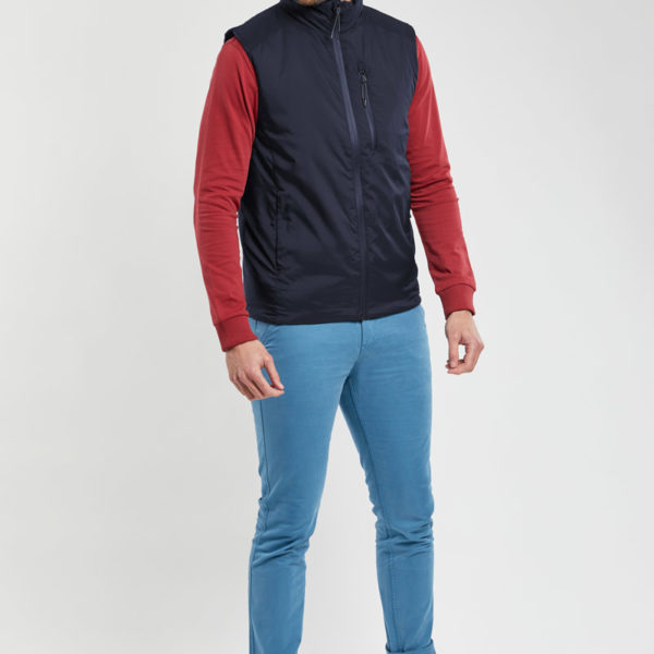 BERMUDES Blouson sans manches HASKEY - polyester recyclé Homme NAVY M