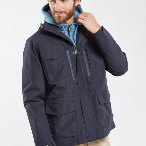 BERMUDES Parka imperméable HALFTIME Homme NAVY XXXL