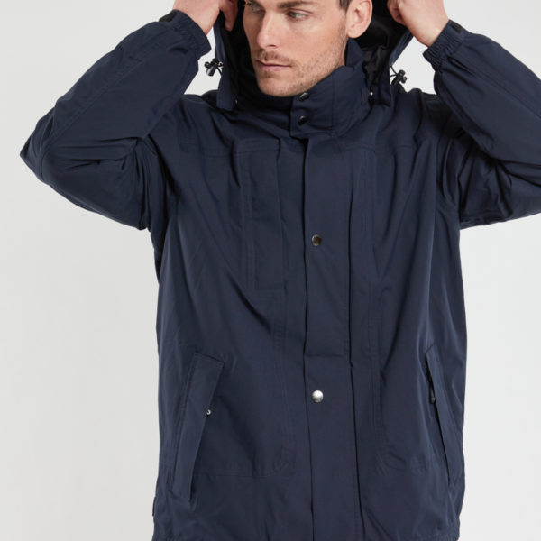 BERMUDES Parka Sympatex® imper-respirante 3 en 1 HALOT Homme NAVY S