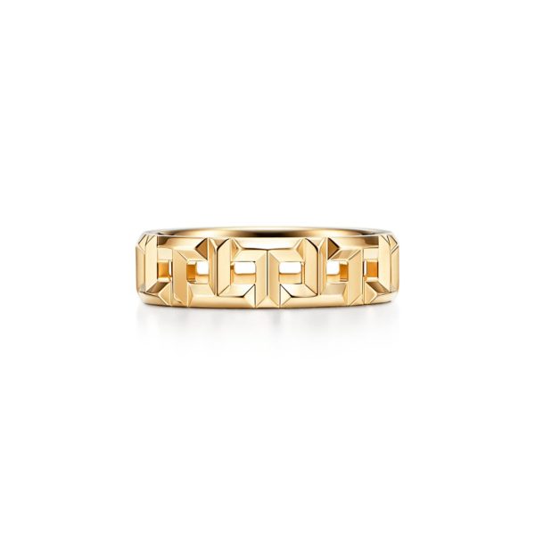 Bague large Tiffany T True en or 18 carats Largeur: 5,5 mm – Size 10 1/2 Tiffany & Co.