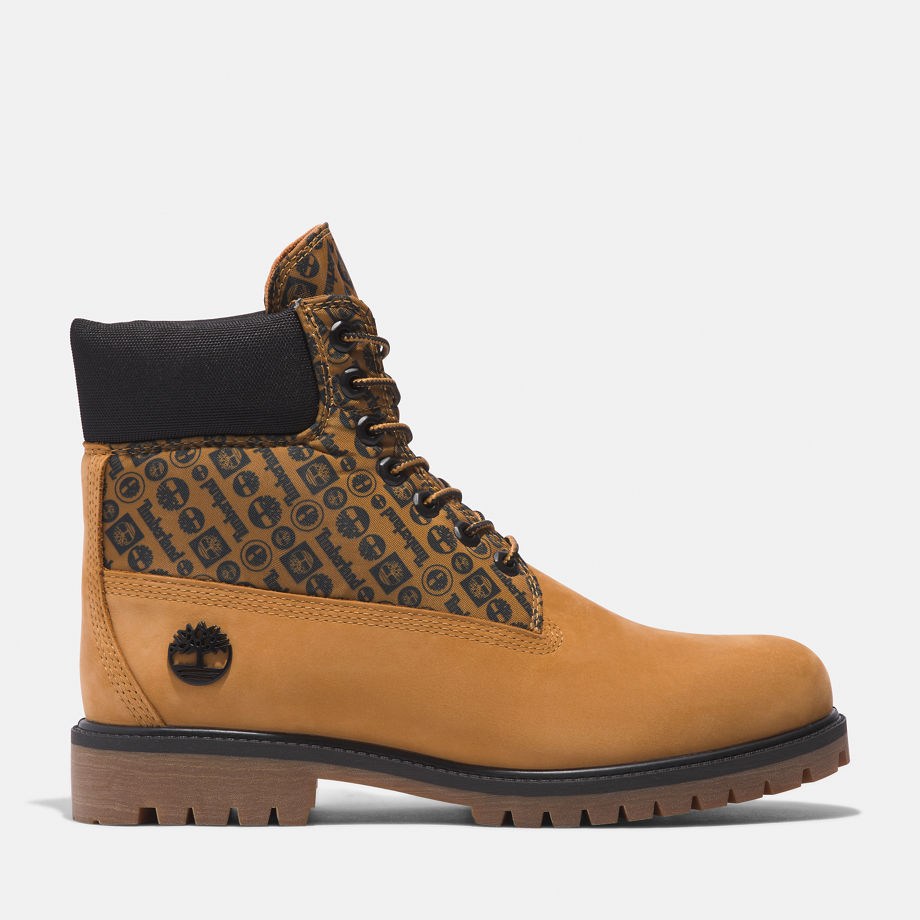 Boots 6 inch Timberland Heritage Pour Homme En Jaune Jaune Taille 47.5