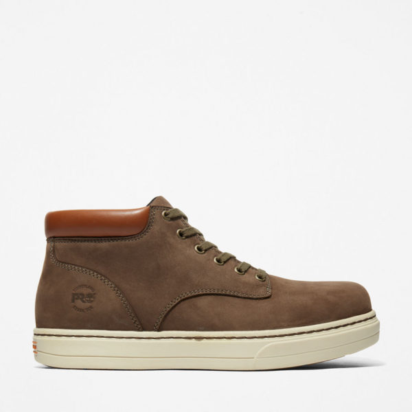 Bottines Chukkas Professionnelles À Embout En Acier Disruptor Timberland Pro Pour Homme En Marron Marron, Taille 47