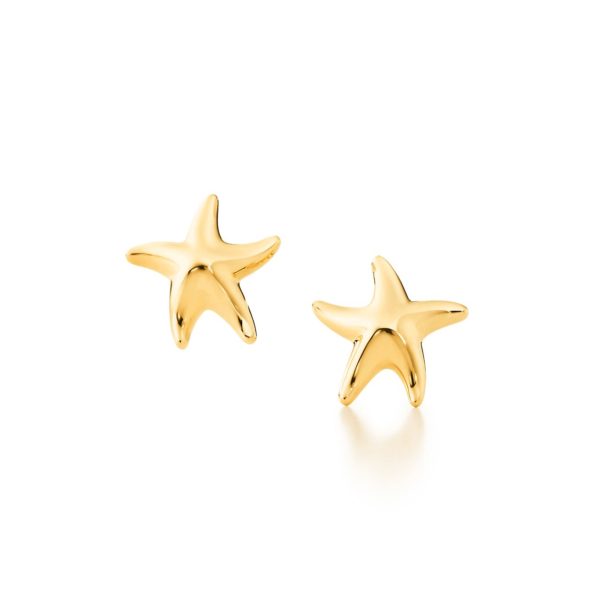 Boucles d’oreilles Etoile de mer en or 18 carats, par Elsa Peretti. Tiffany & Co.