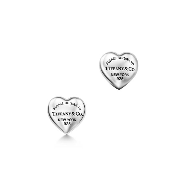 Boucles d’oreilles Full Heart plein Return to Tiffany en argent 925 millièmes Tiffany & Co.