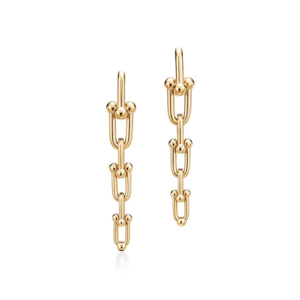 Boucles d’oreilles à maillons dégradés Tiffany HardWear en or 18 carats Tiffany & Co.