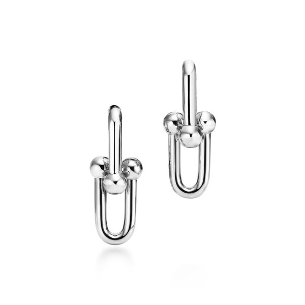 Boucles d’oreilles à maillons taille Large Tiffany HardWear en argent 925 mil Tiffany & Co.