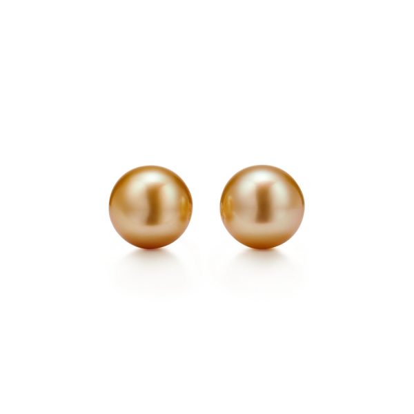 Boucles d’oreilles en perles et or 18 carats, Tiffany South Sea Tiffany & Co.