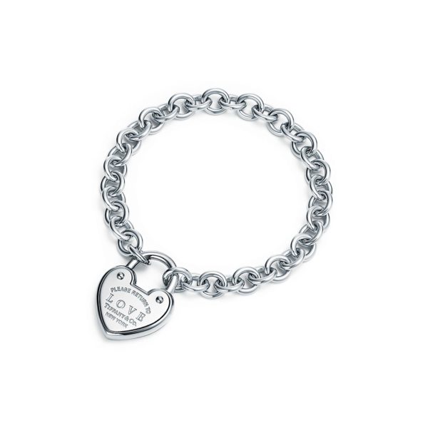 Bracelet Cadenas Love Return to Tiffany en argent 925 millièmes Medium – Size Large Tiffany & Co.