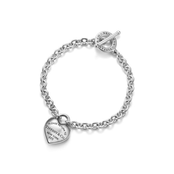 Bracelet Full Heart Return to Tiffany avec fermoir à bascule en argent – Size Extra Small Tiffany & Co.