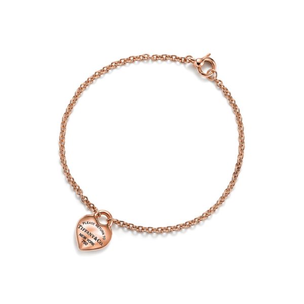 Bracelet Full Heart Return to Tiffany en or rose 18 carats – Size Small Tiffany & Co.