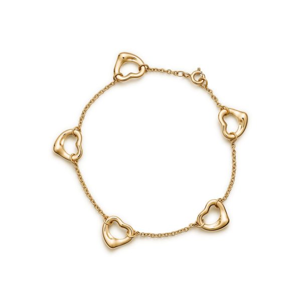 Bracelet Open Heart par Elsa Peretti en or 18 carats Medium Tiffany & Co.