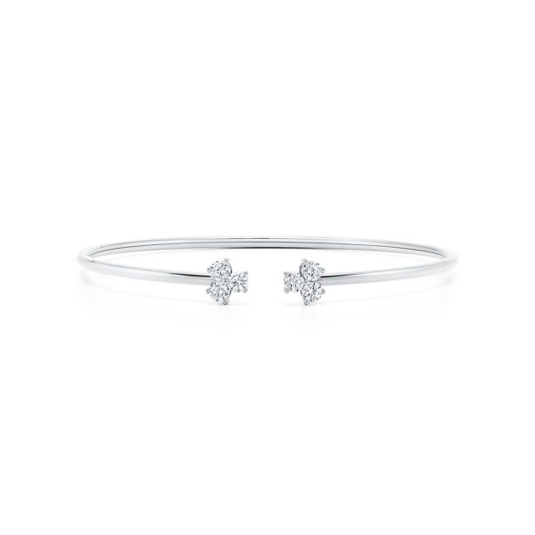 Bracelet Wire Tiffany Aria en or blanc 18 carats Medium Tiffany & Co.