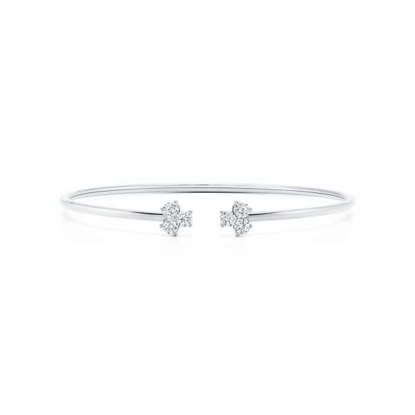 Bracelet Wire Tiffany Aria en or blanc 18 carats Medium Tiffany & Co.