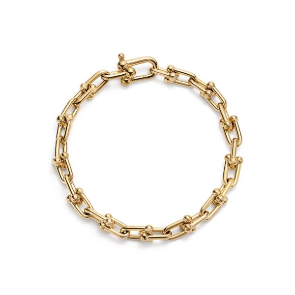 Bracelet à maillons taille Small Tiffany HardWear en or jaune – Size Large Tiffany & Co.