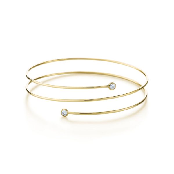 Bracelet en diamant en or 18 carats et diamants, Diamond Hoop Elsa Peretti. Tiffany & Co.