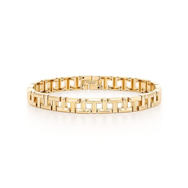 Bracelet étroit Tiffany T True en or 18 carats Extra large Tiffany & Co.