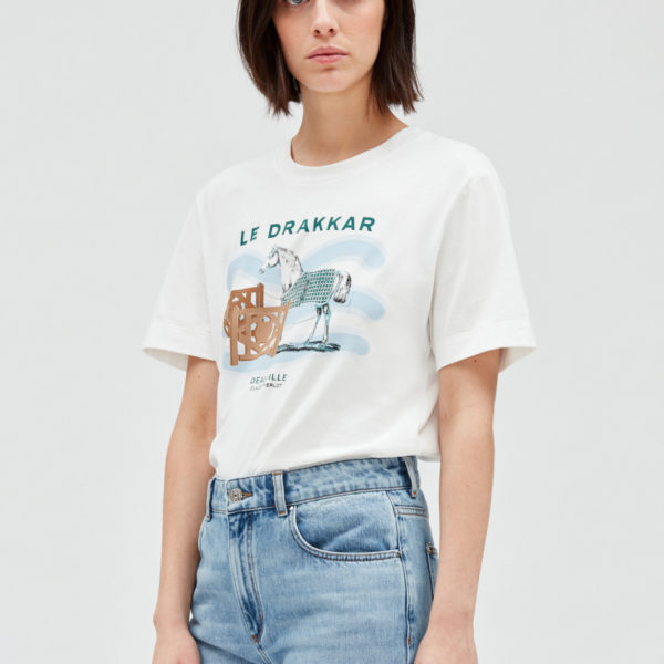T-shirt Le Drakkar écru – Claudie Pierlot