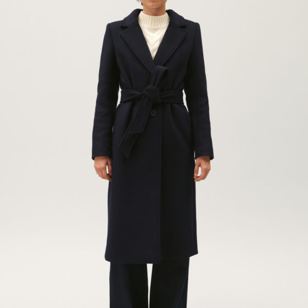 Manteau long marine – Claudie Pierlot