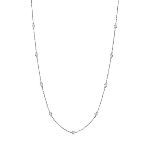 Collier Diamonds by the Yard par Elsa Peretti en platine Tiffany & Co.