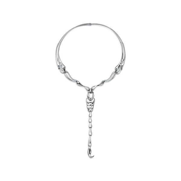 Collier Scorpion par Elsa Peretti en argent 925 millièmes Tiffany & Co.