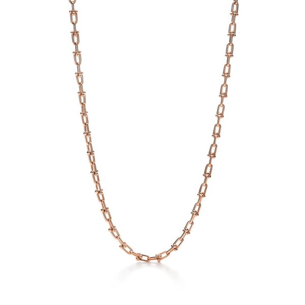 Collier à maillons Tiffany HardWear taille Small, en or rose 18 carats Tiffany & Co.