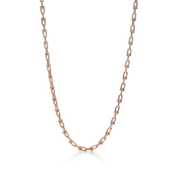 Collier à maillons Tiffany HardWear taille Small, en or rose 18 carats Tiffany & Co.