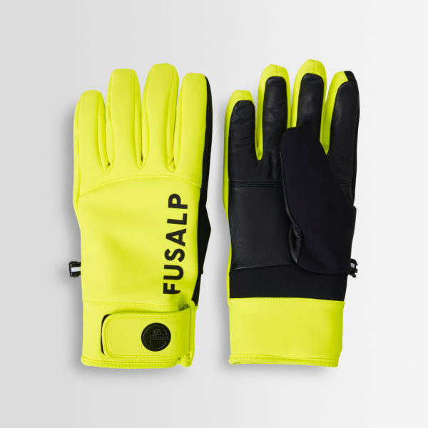 Fusalp - Gants Rock - Jaune Clair