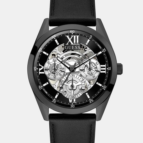 Montre Multifonction Cuir – Guess