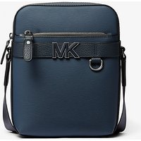 MK Bagage de cabine Hudson en cuir – BLEU MARINE(BLEU) – Michael Kors