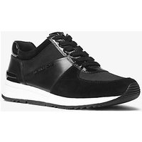 MK Basket Allie en cuir et toile - NOIR(NOIR) - Michael Kors luxe