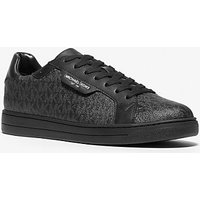 MK Basket Keating à logo et cuir - NOIR(NOIR) - Michael Kors luxe