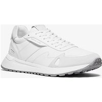 MK Basket Miles en nylon et cuir - BLANC OPTIQUE(BLANC) - Michael Kors luxe
