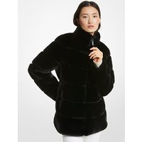 MK Manteau en fausse fourrure matelassée – NOIR(NOIR) – Michael Kors