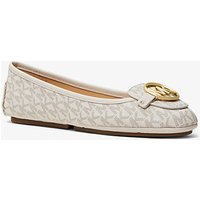 MK Mocassin Lillie avec logo - VANILLE(NATUREL) - Michael Kors luxe